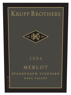 2006 Krupp Brothers Merlot 1.5L 1