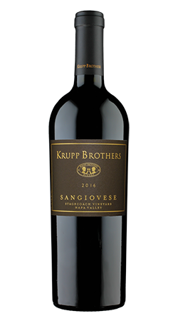 2016 Krupp Brothers Sangiovese 1