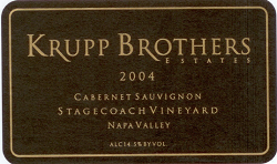2004 Krupp Brothers Estates Cabernet Sauvignon 1.5L 1